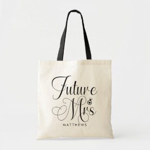 Tas voor Toekomstige Mevrouw Aangepaste Naam Bruil