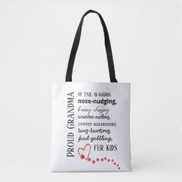 Tas voor trotse katten- en hondenoma
