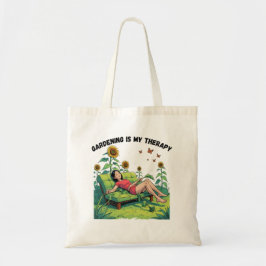 Tas voor tuinieren - Tuinieren is mijn therapie