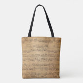 Tas voor  vel muziek (Achterkant)