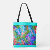 Tas voor verpleegkundige glitter (Achterkant)