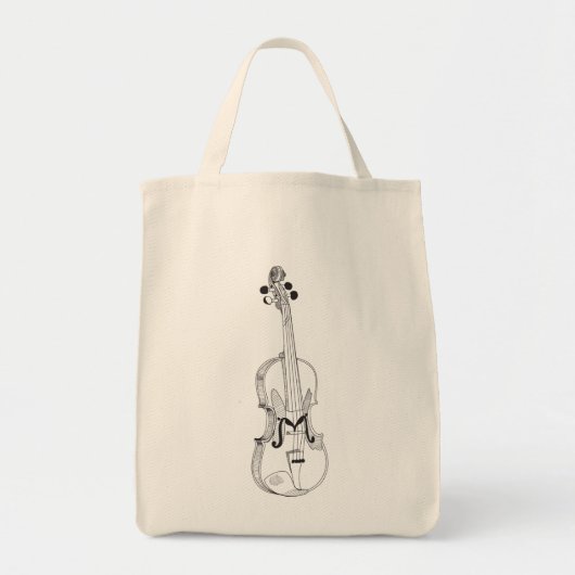Tas voor vioolmuziek  (Voorkant)