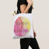 Tas voor vrouw van stof (Dichtbij)