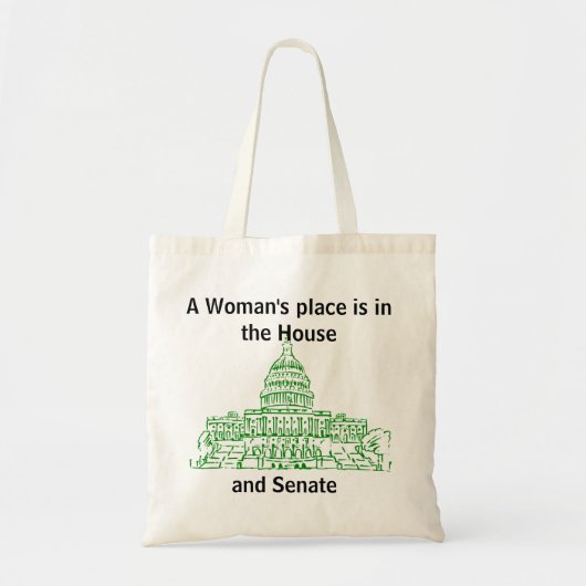 Tas voor vrouwen in de politiek (Voorkant)