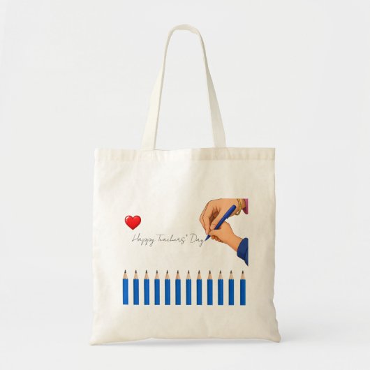 Tas voor waardering op Docentendag (Voorkant)