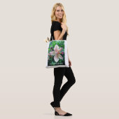 tas voor winkelen voor natuur (Op model)