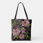 Tas Waterverf lavender Star Flower (Achterkant)