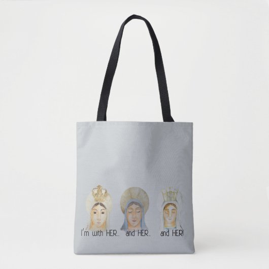 Tas 'Weesgegroet Maria' (Voorkant)