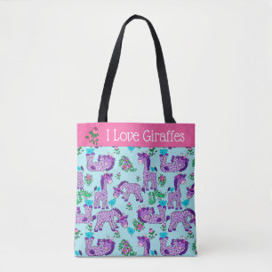 Tas Whimsical-Baby in Paarse, Blauwgroen roze