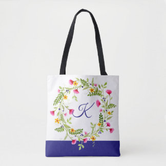 TAS WREATH WATERVERF PAARS met INITIAAL