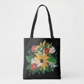 Tas zomerbloemen (Voorkant)
