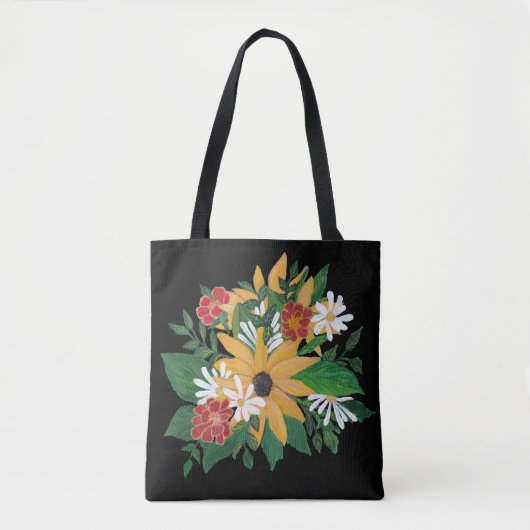 Tas zomerbloemen (Voorkant)