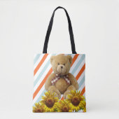 Tas Zonnebloem Teddy Bear (Voorkant)