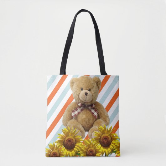 Tas Zonnebloem Teddy Bear (Voorkant)