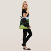 Tas: ZWARTE STALLION Tote Bag (Op model)