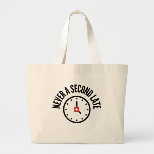 Tas Zwitserse Punctualiteit (Voorkant)