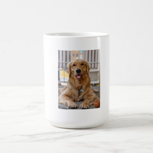 tasa de golden retrieven magische mok (Midden)