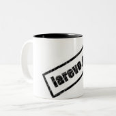 Tasa para Cafe Modelo Rekwaaie. Tweekleurige Koffiemok (Voorkant links)