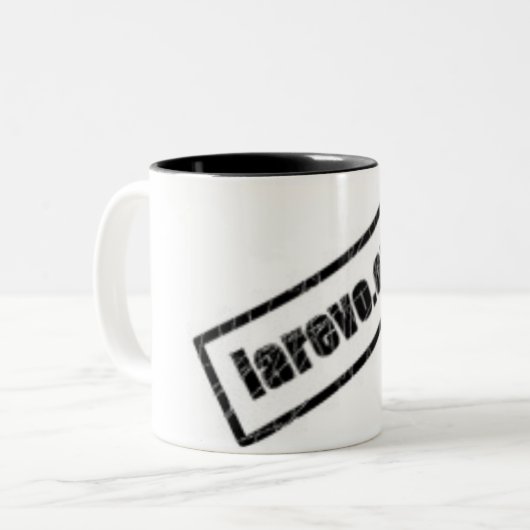 Tasa para Cafe Modelo Rekwaaie. Tweekleurige Koffiemok (Voorkant links)