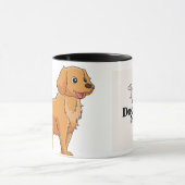 Tasa personalizada DogLove  Mok (Midden)
