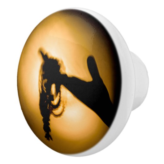 Tasbeeh rozenkrans kralen keramische knop (Rechts)