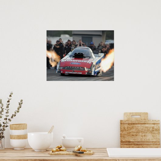 Tasca Quick Lube Funny Car Print (Keuken)