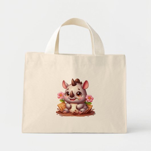Tasche Nashorn Mini Tote Bag (Voorkant)