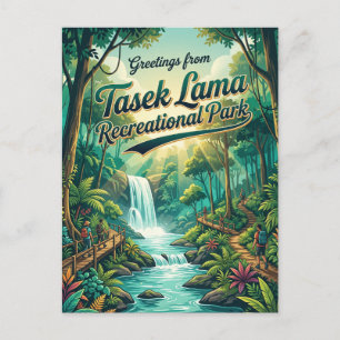 Tasek Lama recreatiepark Brunei Briefkaart