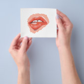 Taserlip bijten flyer (Hand)