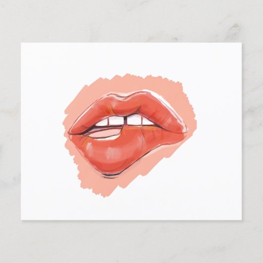 Taserlip bijten flyer (Voorkant)