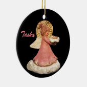 TASHA-GUARDIAN ANGEL PONYTAIL CHORUS ORNAMENT (Rechts)