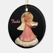 TASHA-GUARDIAN ANGEL PONYTAIL CHORUS ORNAMENT (Links)