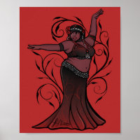 Tasha Red Belly Dancer