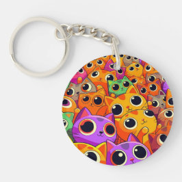 Tashirojima, het eiland van de katten sleutelhanger