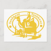 Tashkent Stamp Briefkaart (Voorkant)