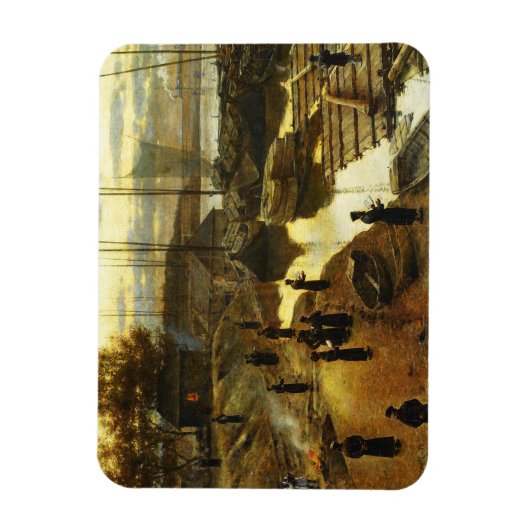 Tashlikh - Schilderen door Alexander Gierymski - 1 Magneet (Verticaal)