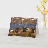 Tasiilaq, Groenland Kaart (Gele Bloem)