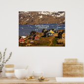Tasiilaq, Groenland Poster (Keuken)