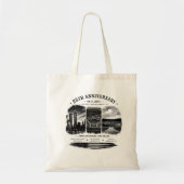 Tasje '25th Anniversary/NOOIT VERGETEN' Tote Bag (Voorkant)