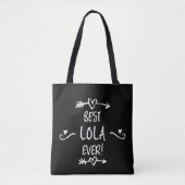 Tasje "Beste Lola ooit" Tote Bag (Voorkant)