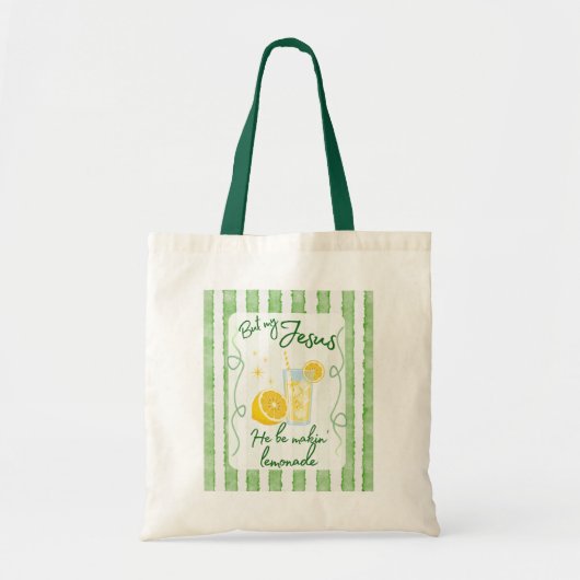 Tasje 'Citroenlimonade Maken' Tote Bag (Voorkant)