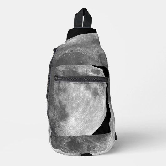 Tasje - Close-Up voor de Maan Sling Bag (Voorkant)
