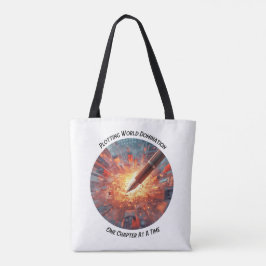 Tasje 'Eén hoofdstuk tegelijk' Tote Bag