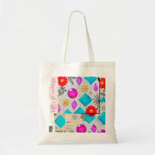 Tasje 'Fluistering van Licht' met Kleurrijk Edelst Tote Bag
