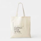 Tasje 'Gelukkig tot het Einde der Tijden' voor de Tote Bag (Achterkant)