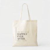 Tasje 'Gelukkig tot het Einde der Tijden' voor de Tote Bag (Voorkant)