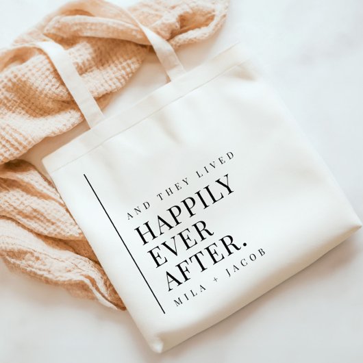 Tasje 'Gelukkig tot het Einde der Tijden' voor Tro Tote Bag