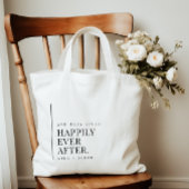 Tasje 'Happily Ever After' Trouwontvangst Tote Bag