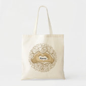 Tasje 'Heart Hands' Tote Bag (Voorkant)