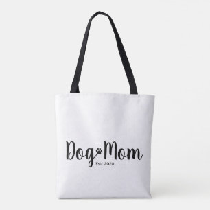 Tasje 'Hond Moeder Opgericht' Cadeau Tote Bag